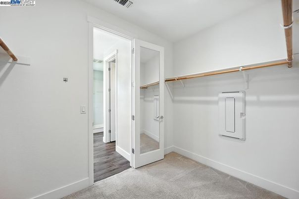 Interior, Walk-in Closets, Wood Texture Flooring