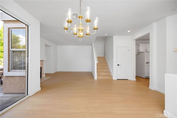 Chandelier, Interior, Recessed Lighting, Wood Texture Flooring