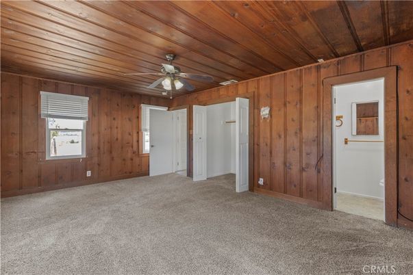 Empty room, Interior, Wooden Ceilings, Wooden Walls