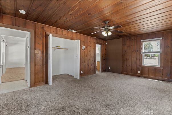 Empty room, Interior, Wooden Ceilings, Wooden Walls