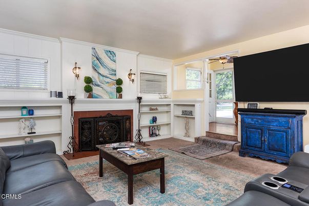 Home Theatre Room, Fireplace, Interior, Living room, Wood Texture Flooring