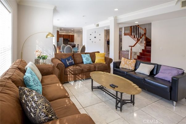 Dining room, Interior, Kitchen, Living room, Recessed Lighting