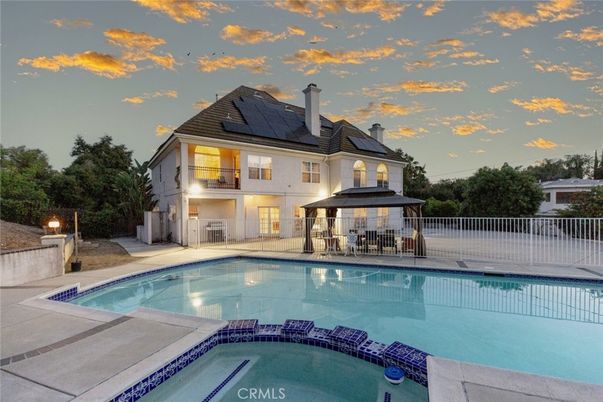 Exterior, Pool, Solar Panels