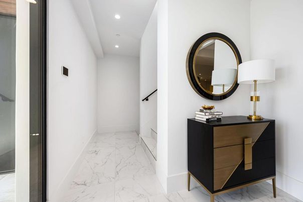 Interior, Marble, Recessed Lighting