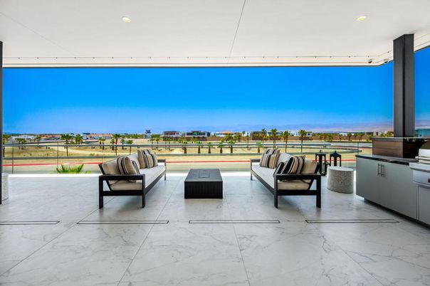 Exterior, Interior, Marble, Recessed Lighting, Water