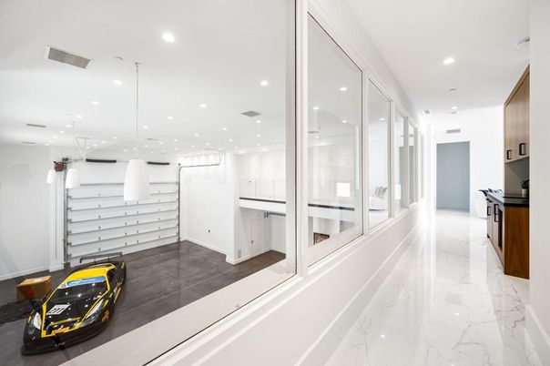 Interior, Marble, Recessed Lighting