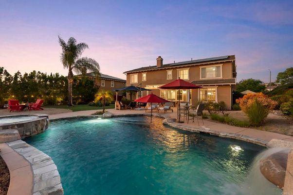 Exterior, Pool, Solar Panels