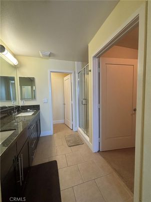 Bathroom, Dual Sink Vanities, Glass Shower, Interior