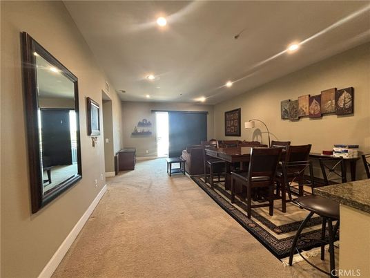 Dining room, Interior, Recessed Lighting