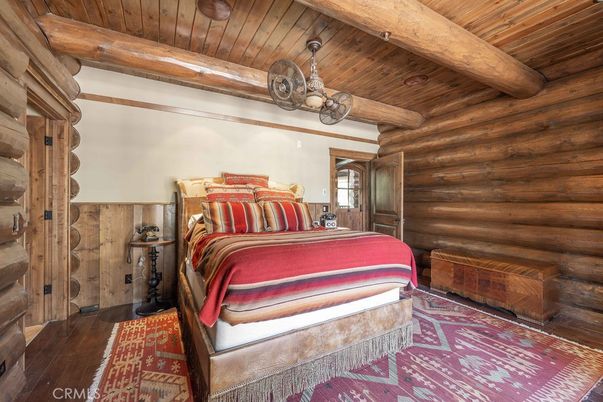 Bedroom, Interior, Wooden Beams, Wooden Ceilings, Wooden Walls