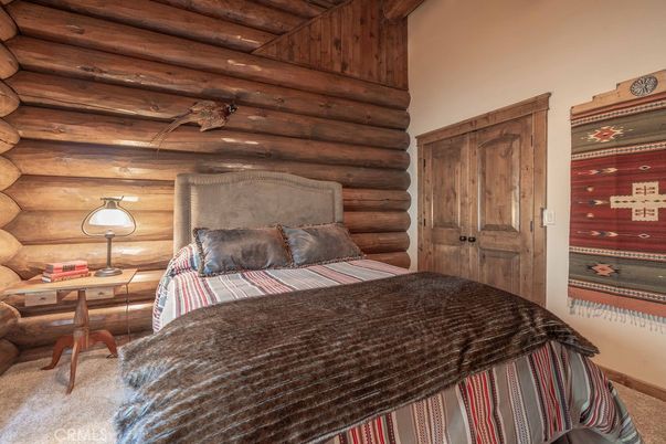 Bedroom, Interior, Wooden Walls