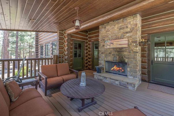 Exterior, Fireplace, Interior, Living room, Stone Walls, Wooden Ceilings