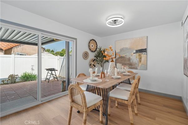 Dining room, Interior, Wood Texture Flooring
