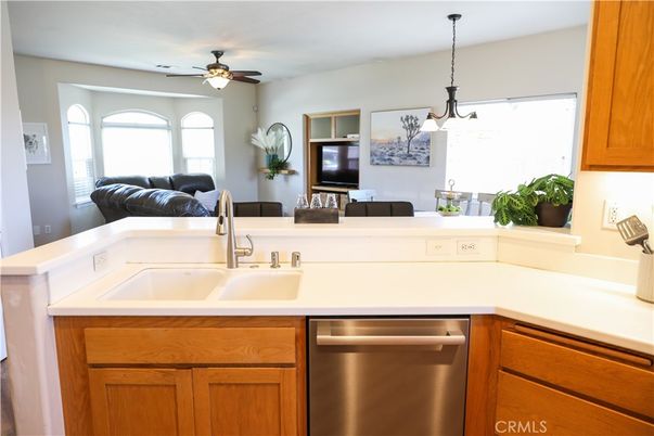 Interior, Kitchen, Pendant Lights, Stainless Steel Appliances