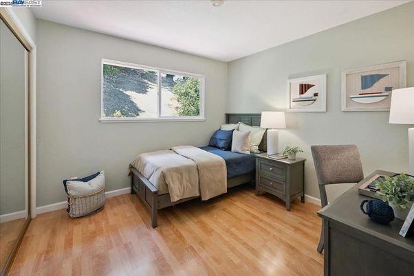 Bedroom, Home Office, Interior, Wood Texture Flooring