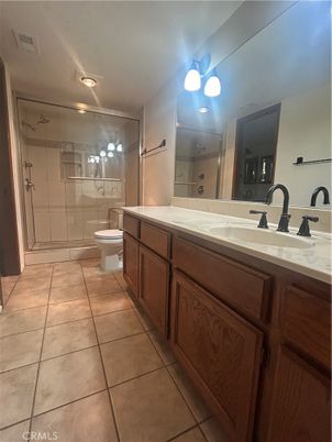Bathroom, Dual Sink Vanities, Glass Shower, Interior