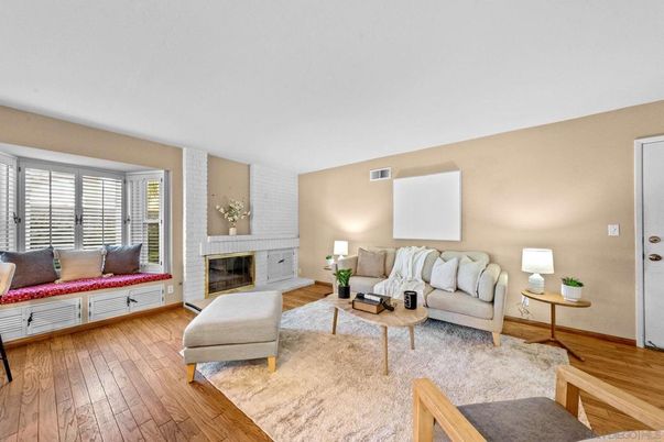 Fireplace, Interior, Living room, Wood Texture Flooring