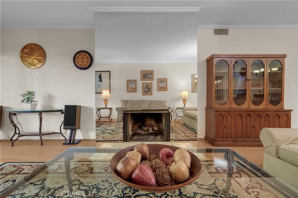 Fireplace, Interior, Wood Texture Flooring