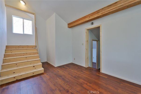 Empty room, Interior, Wooden Beams, Wood Texture Flooring