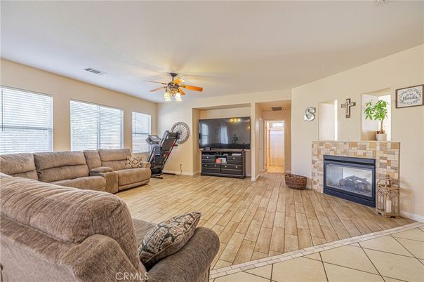 Fireplace, Fitness Equipment, Interior, Living room, Wood Texture Flooring