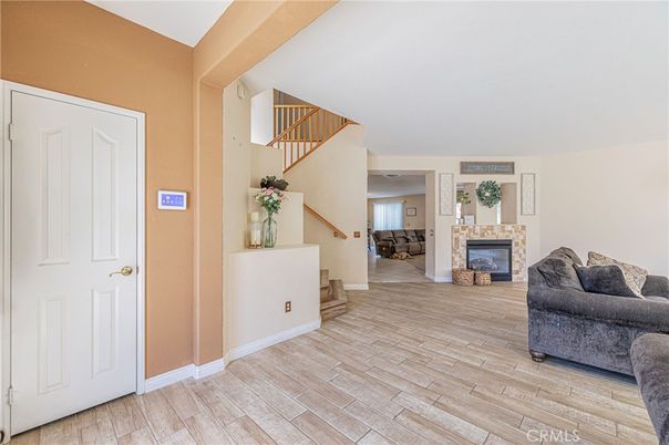 Fireplace, Interior, Wood Texture Flooring
