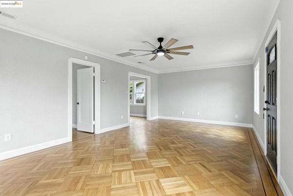 Empty room, Interior, Wood Texture Flooring