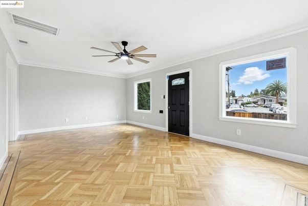 Empty room, Interior, Wood Texture Flooring