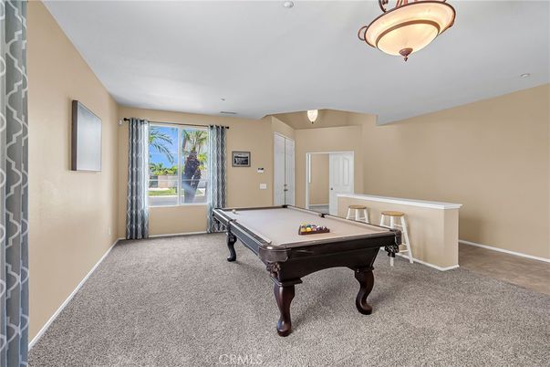 Billiard Table, Game Room, Interior