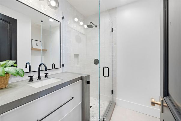 Bathroom, Glass Shower, Interior