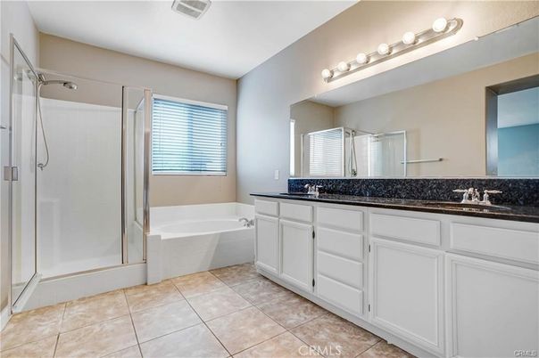 Bathroom, Dual Sink Vanities, Glass Shower, Interior