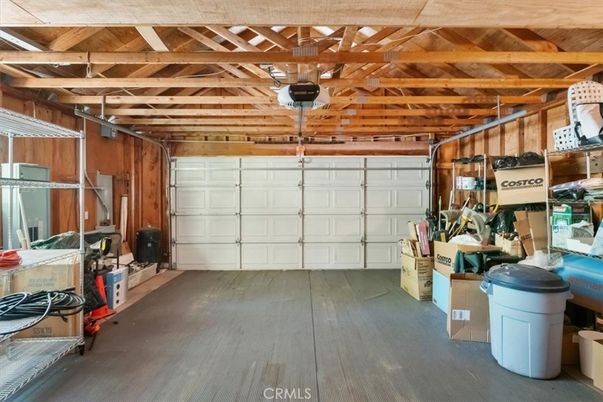 Garage, Interior, Wooden Beams, Wooden Ceilings, Wooden Walls