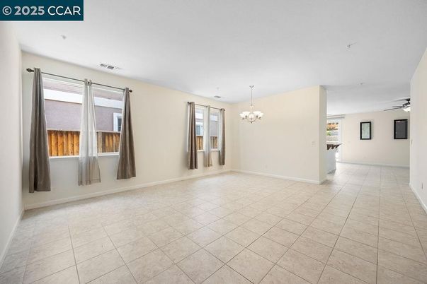 Chandelier, Empty room, Interior