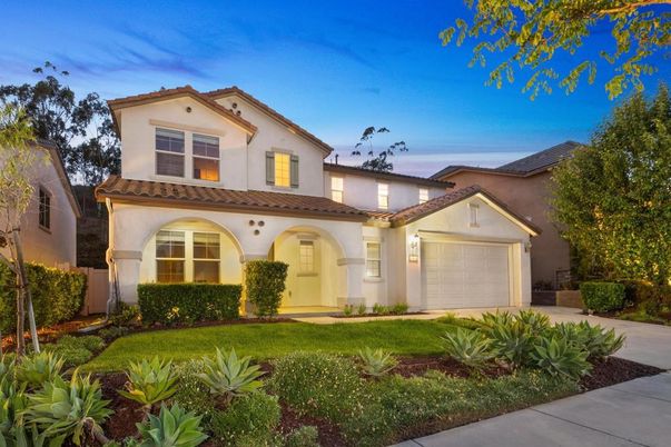 Attached, Backyard, Exterior, Facade, Spanish Mediterranean