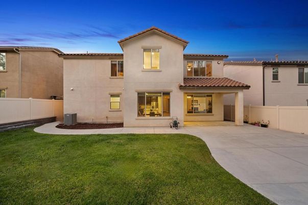 Backyard, Exterior, Facade, Mediterranean