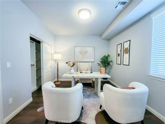 Home Office, Interior, Wood Texture Flooring