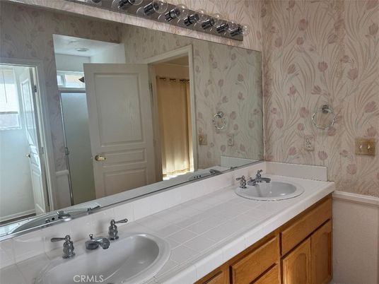 Bathroom, Dual Sink Vanities, Interior, Tile Countertops