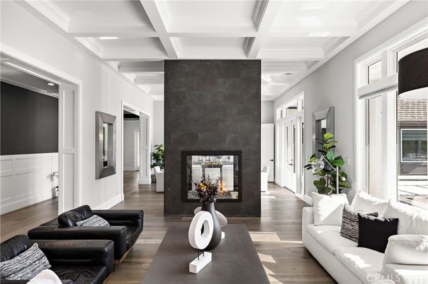 Fireplace, Interior, Living room, Wood Texture Flooring