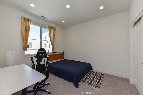 Bedroom, Home Office, Interior, Recessed Lighting