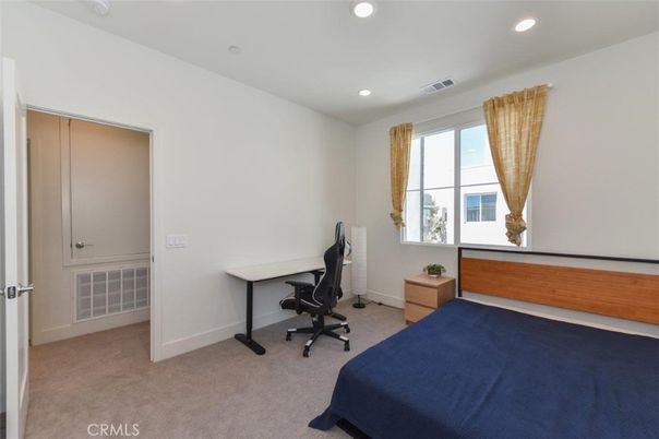 Bedroom, Home Office, Interior, Recessed Lighting