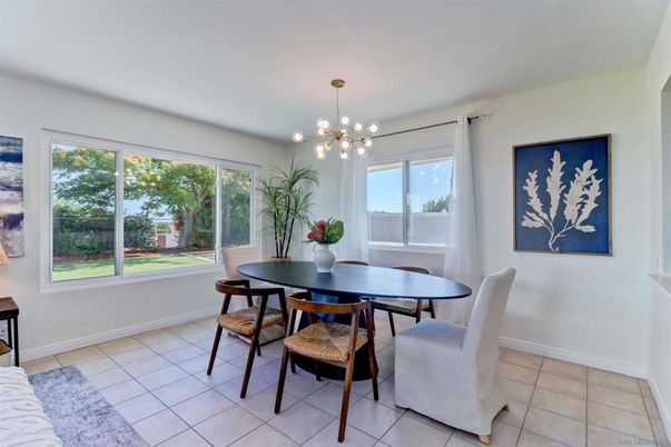 Dining room, Interior, Pendant Lights