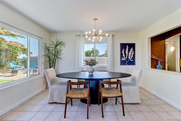 Dining room, Interior, Pendant Lights