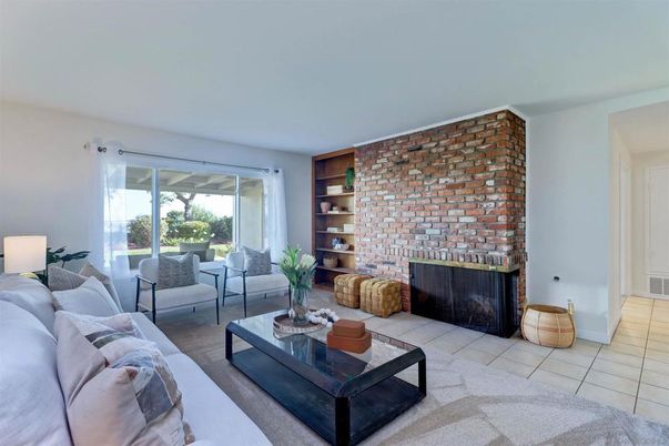 Fireplace, Interior, Living room, Stone Walls