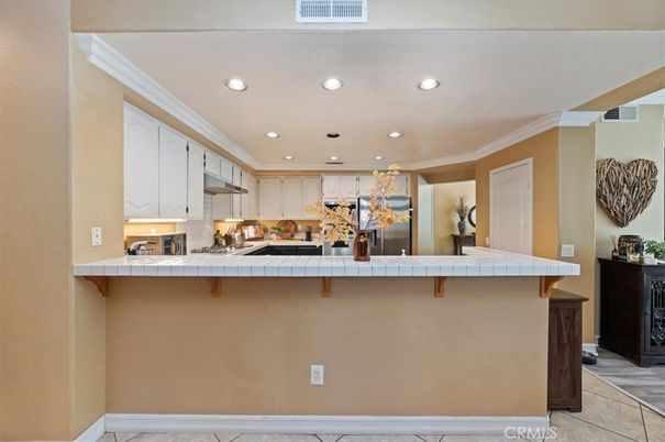 Interior, Kitchen, Recessed Lighting, Tile Countertops