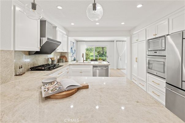 Interior, Kitchen, Recessed Lighting, Stainless Steel Appliances