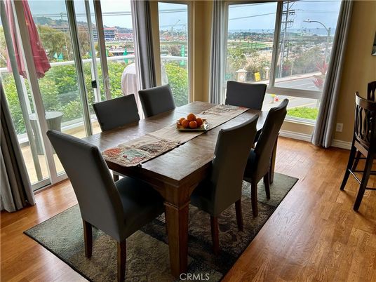 Dining room, Interior, Wood Texture Flooring