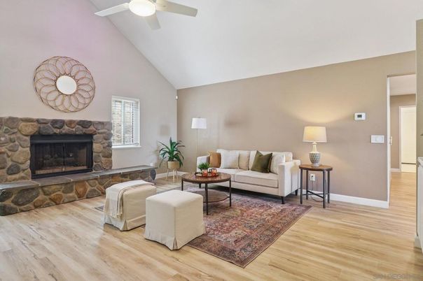 Fireplace, Interior, Living room, Wood Texture Flooring