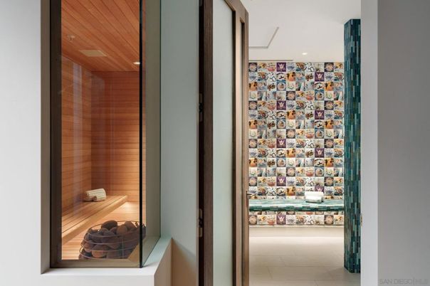 Interior, Recessed Lighting, Sauna Room