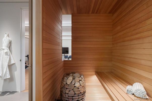Interior, Sauna Room