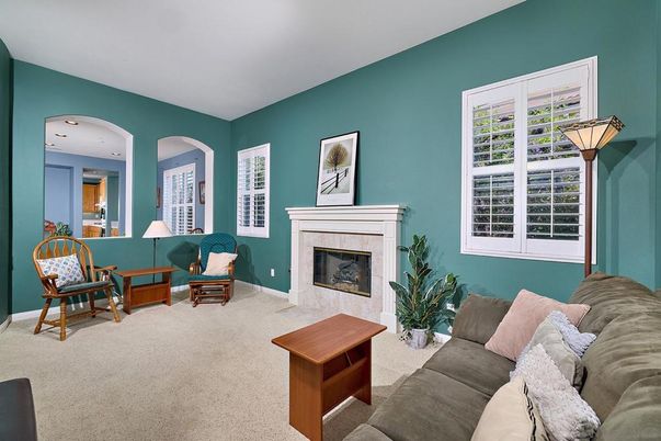 Fireplace, Interior, Living room