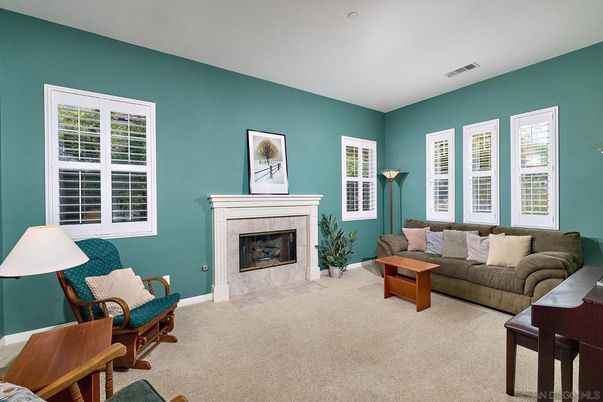 Fireplace, Interior, Living room